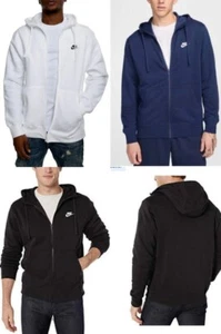 Nike Sportswear Club Fleece Men's Full-Zip Hoodie - Picture 1 of 14