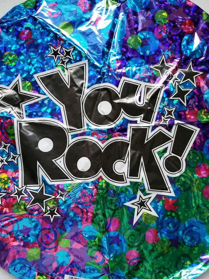 YOU ROCK МАЙЛАР ФОЛЬГА ВОЗДУШНЫЙ ШАР-11PC - Изображение 1 из 1