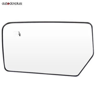 Espejo plano de vidrio cromado térmico lado del conductor para Ford Expedition 2007-2011 Foto 1 de 4