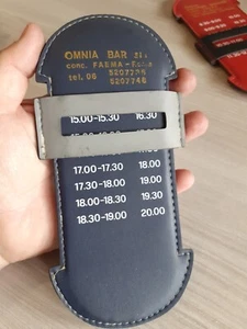 FAEMA MACCHINE DA CAFFE disco orario Concessionario Roma lido per fiat alfa '70 - Foto 1 di 3