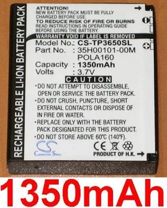 Batterie 1350mAh type 35H00101-00M POLA160 Pour O2 HTC Touch Find - Photo 1 sur 1