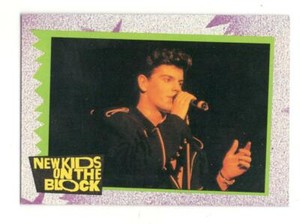 JORDAN KNIGHT 1990 Topps New Kids On The Block Trading Card #101 B17