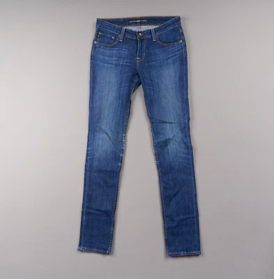 Big Star Jeans Womens 27 Blue Medium Wash Slim Straight Cotton Stretch - Image 1 of 4