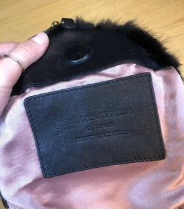 Falorni Italia Fur Clutch Purse - Picture 1 of 4