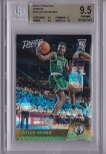 JAYLEN BROWN 2016-17 Prestige Horizon RC #153 BGS 9.5 Gem Mint Pop 1