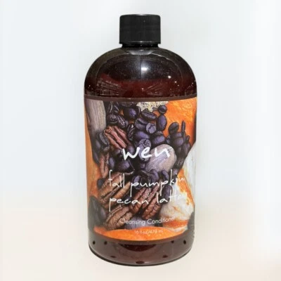 Очищающий кондиционер Wen Fall Pumpkin Pecan Latte 16 жидких унций новый + запечатанный - Изображение 1 из 2
