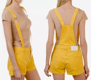 suspender jumpsuit shorts