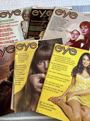Six 1968-69 Eye Magazines - Image 1 of 4