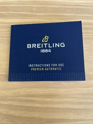 Руководство по автоматическому буклету Breitling Premier - Изображение 1 из 3