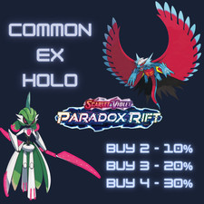PARADOX RIFT | SINGLES | REGULAR, HOLOS, EXs | CHOOSE CARD | POKEMON TCG