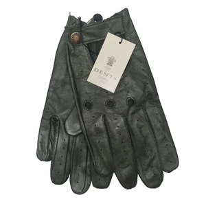 Dents Herren Leder Classic Driving Handschuhe British Racing Grün Gr. XL NEU - Bild 1 von 11