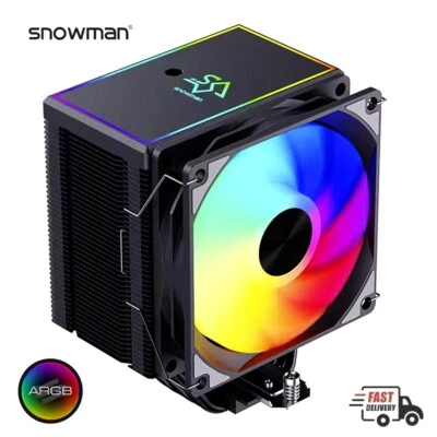 SNOWMAN MT620 ARGB CPU Cooler | 6 Heat Pipes | High-Performance Air Cooling - Image 1 of 4