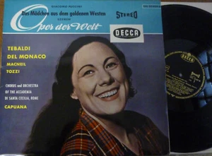 PUCCINI la fanicula del west - TEBALDI - DEL MONACO  / DECCA SXL 20509 - Picture 1 of 1