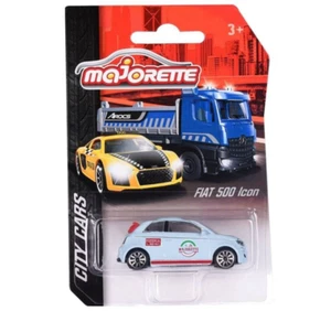 Fiat 500 Icon Pizzeria Majorette City Cars 2023 286E coche de juguete escala ... - Imagen 1 de 3