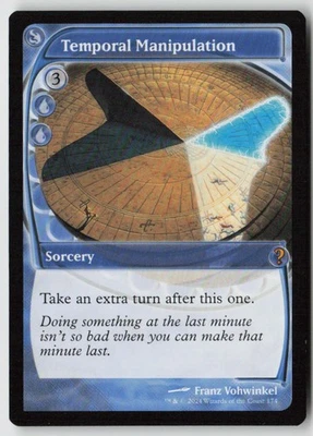 Temporal Manipulation (Future Sight) Mystery Booster 2 (174) Normal - MTG - Image 1 of 2