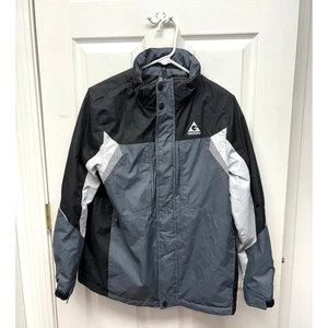 Gerry Kids Black Ski Jacket, Winter Coat, Snow Sports, Boys Size L, 14 - 16 - Picture 1 of 10
