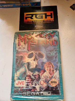 MONKEY ISLAND SEGA CD USA MEGA CD GAME COMPLETE GOOD CON HAS MINT DISC, HAS SEAL - Image 1 of 4