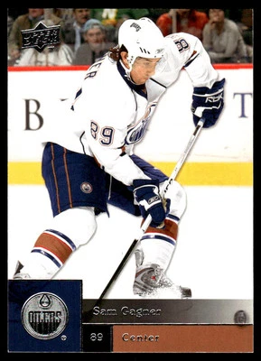 2009-10 Upper Deck #192 Sam Gagner Edmonton Oilers Hockey Card - Image 1 of 2