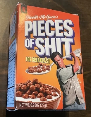 Pieces Of Sh*t for Breakfast Cereal Happy Gilmore - ‘25 Fanatics Fest Exclusive - Image 1 of 4