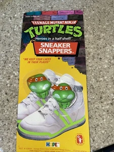 Vintage Teenage Mutant Ninja Turtles TMNT SNEAKER SNAPPERS Neu - Bild 1 von 2