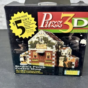 Birdie’s Perch Coffee Shop Puzz 3D Charles Wysocki’s Americana Completo - Imagen 1 de 7
