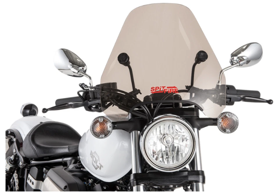 Slipstreamer - S-06-A-C-M - S-06 Spitfire Sport Shield con 1 pulgada Abrazadera, humo Foto 1 de 2