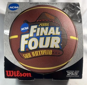 2008 NCAA Final Four Wilson Basketball San Antonio New in Box 29.5” - Picture 1 of 5