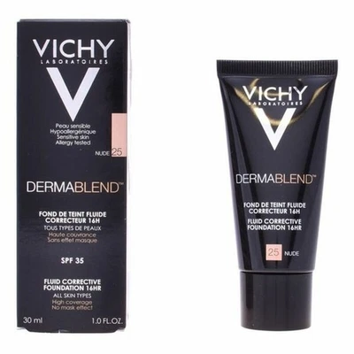 Flüssig-Make-up-Grundierung Dermablend Vichy Spf 35 30 ml - Bild 1 von 4