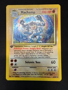 Machamp 8/102 Base Set First 1st Edition 1999 Wizards of the Coast WOTC MP - Picture 1 of 4
