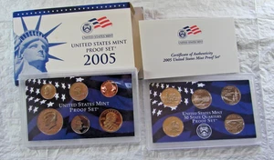 US 2005-S Proof Coin Set - Picture 1 of 2
