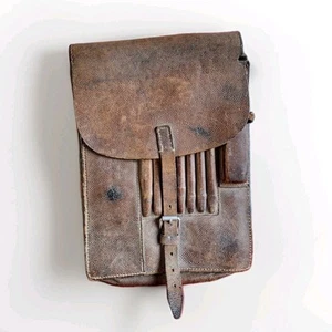 Militaria WW2 Porta Documentos Mapas Alemán Wehrmacht 1937 De Oficial - Imagen 1 de 12