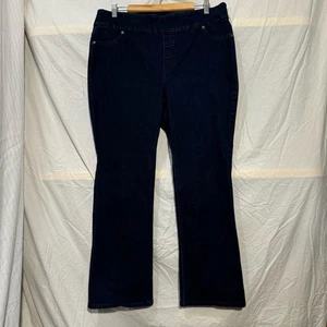 Chico’s Perfect Stretch Nicky Boot 2.5S Size Large/14 Jeggings Pull-On Denim - Picture 1 of 5