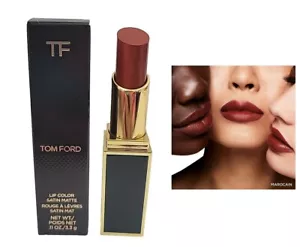 Tom Ford Lip Color Satin Matte Lipstick 24 MAROCAIN Full Size 0.11 oz NIB - Picture 1 of 1