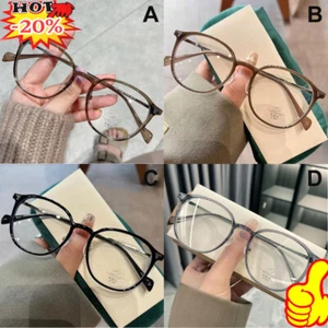 Ultra Light New Retro Eyeglass for Women Round Frames | 0 Degree GXM - Picture 1 of 26