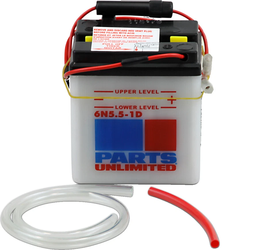 PU Conventional Battery Kit 6V fits Honda Trail 90/Super Cub/ST90K/Motosport 90 - Image 1 of 1