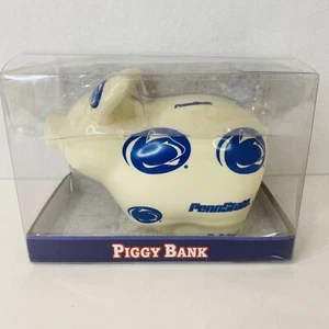 Penn State Piggy Bank Nittany Lions Blanco con Logotipo Azul Juego Outfitters - Imagen 1 de 6