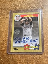 2022 Topps Baseball 1987 All-Star # 87ASA-JMA Juan Marichal Autograph