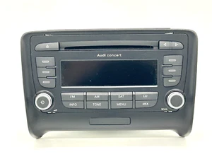 2008 - 2009 AUDI TT RADIO RECEIVER AM FM STEREO SAT CD PLAYER 8J0035186 OEM - Picture 1 of 9