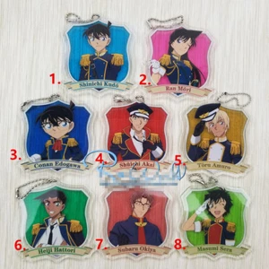 Anime Detective Conan acrylic Keychain Key Ring Straps Rare cosplay - Picture 1 of 1