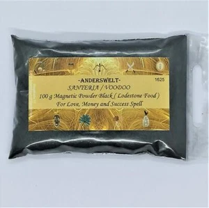 Magnetic Powder Black Santeria 500 g magisches Pulver Glück Erfolg Magie Hexerei - Bild 1 von 3