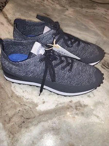 GREATS Brand Shoes Brooklyn G-Knit Cadet Blue Vibram Sole Athletic men Size 8 - Picture 1 of 9