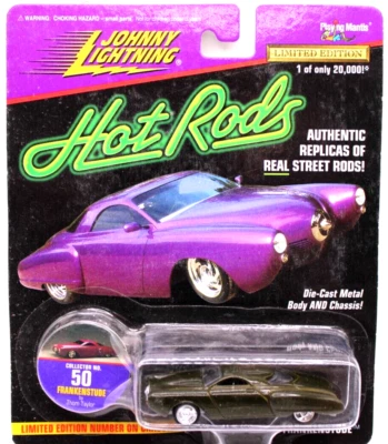 Johnny Lightning Hot Rods 1950 Studebaker Frankenstude met. olive - Image 1 of 4