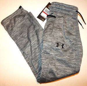 Under Armour UA Boy's Fleece Pants Boy's Size XS Grey 1357624 014 - Picture 1 of 4