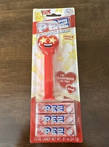 Retired Pez Crystal Heart Starstruck Limited Edition Dispenser New Cotton Candy  - Picture 1 of 7