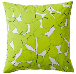 New IKEA SOMMAR Green Pear Pattern Cushion Cover Decor Pillow Cover 20x20" - Picture 1 of 5