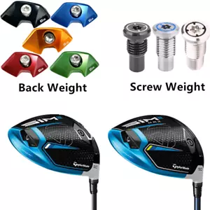 Replaceable For Taylormade Sim2 Sim2 Max Driver Golf Club Back/Screw Weight 1pcs - Picture 1 of 12