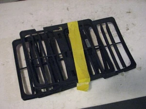 For 2014-2016 Grand Cherokee Front Grille Inserts Mesh Grill Cover Black 3PCS. - Picture 1 of 4
