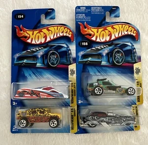 2003 Hot Wheels Scrapheads Lot Of 4 Cars 154 155 156 157 Humvee Enforcer - Picture 1 of 14