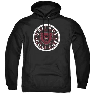 Ursinus College Adult Pullover Hoodie Plaid Badge, Black, S-3XL - Picture 1 of 7