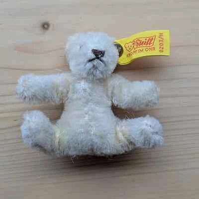 STEIFF - Original Teddybaer weiß - USA Sammler-Ausgabe -  0203/11 guter Zustand - Bild 1 von 3